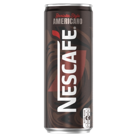 NESCAFÉ BARISTA STYLE Americano, ledová káva, 250ml