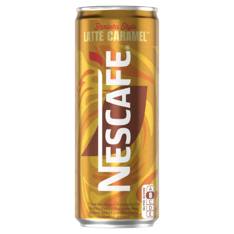 NESCAFÉ BARISTA STYLE Latte Caramel, ledová káva 250ml