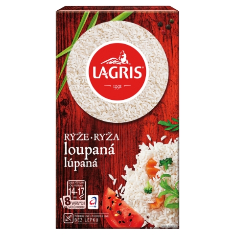 Lagris Rýže loupaná ve varných sáčcích 800g