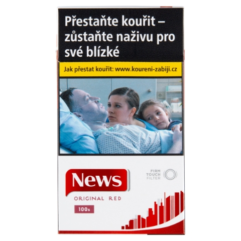 News Original Red 100s cigarety s filtrem 20 ks