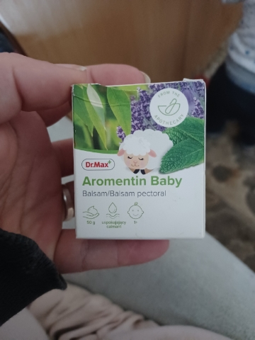 Dr.Max Aromentin Baby prsní balzám 50g