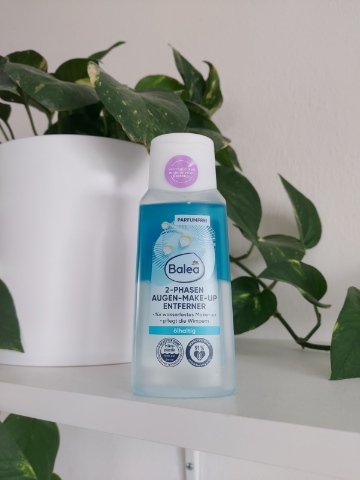 Balea 2-fázový odličovač očného make-upu - neparfumovaný, 100 ml