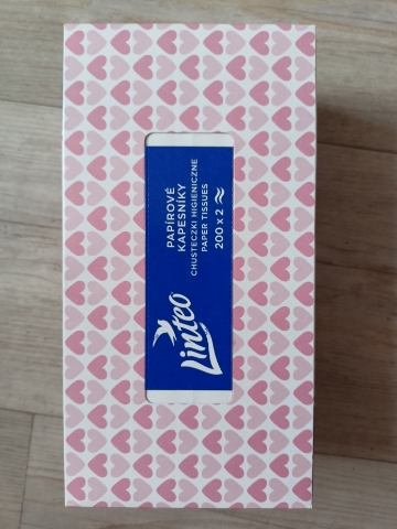 Kapesník papírový LINTEO Satin 200ks box