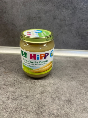 HiPP BIO Bílá mrkev 125g