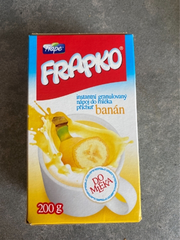 Frape Frapko instantní nápoj s vlákninou banán 200 g