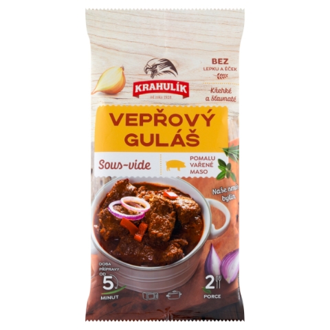 Krahulík Vepřový guláš sous-vide 300g