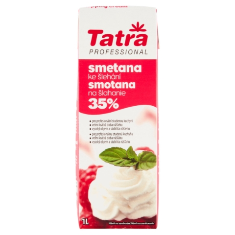 Tatra Professional Smetana ke šlehání 35% 1l