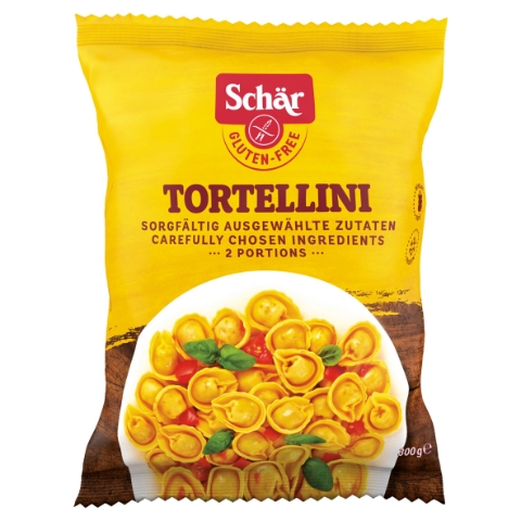 Schär Tortellini hluboce zmrazené těstoviny vaječné bez lepku s masovou náplní 300g