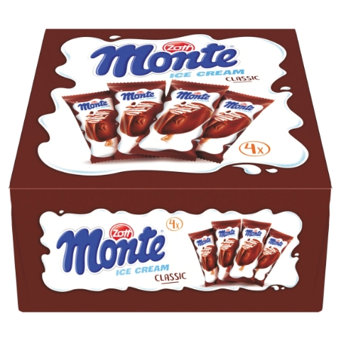 Zott Monte Ice Cream Classic 4 x 55g (220g)