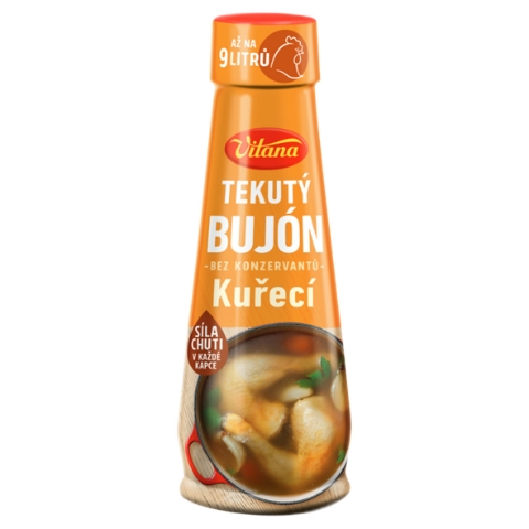 Vitana Tekutý bujón kuřecí 180ml