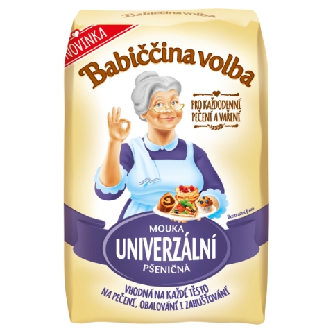 Babiččina Volba Mouka univerzální pšeničná 1kg