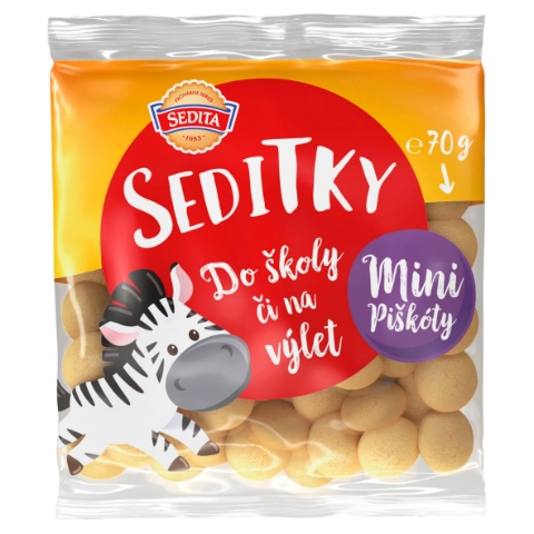 Sedita Seditky Kulaté piškoty 70g