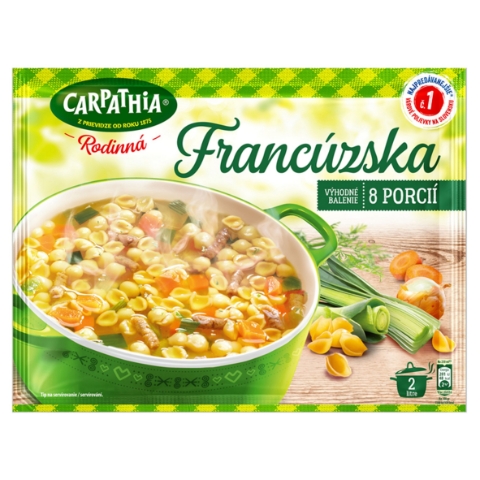 CARPATHIA PLNÝ HRNEC Francouzská polévka s těstovinami 116g