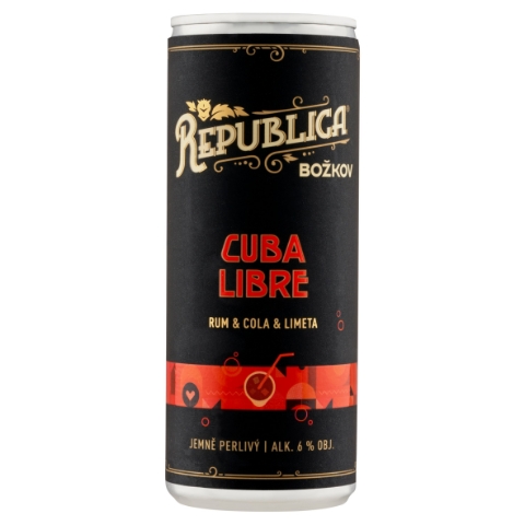 Božkov Republica Cuba Libre 250ml