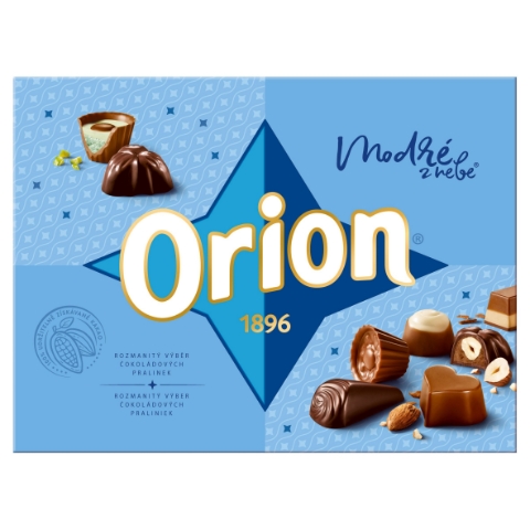 ORION Modré z nebe čokoládové pralinky mix 150g