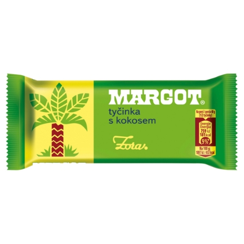 ORION Margot Retro Tyčinka s kokosem 80g