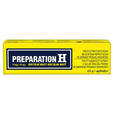 Preparation H 10 mg/g + 30 mg/g 25g