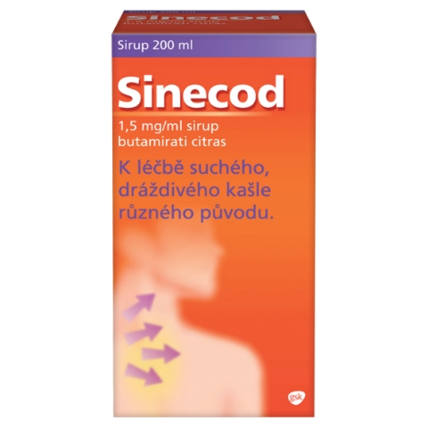 Sinecod Sirup 1,5 mg/ml 200ml