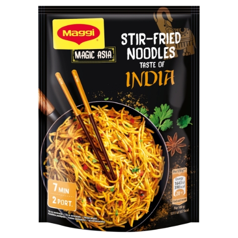 MAGGI Magic Asia Smažené nudle s chutí India 118g