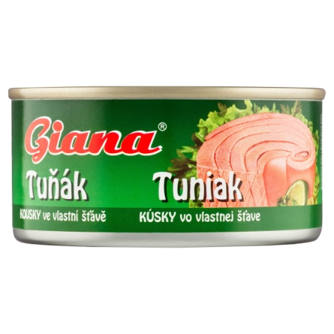 Giana Tuňák kousky ve vlastní šťávě 170g
