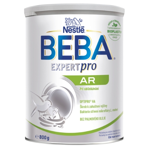 BEBA EXPERTpro AR, při ublinkávání, mléčná kojenecká výživa, 800g