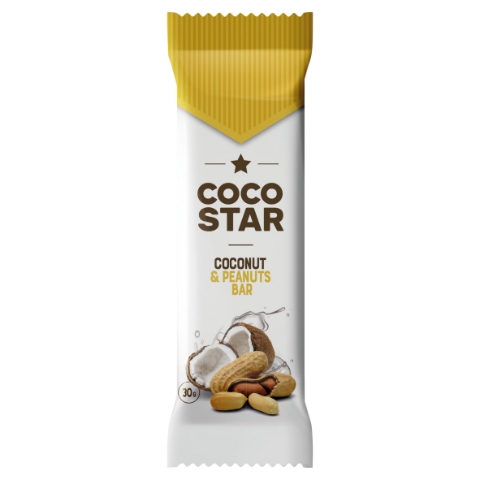 Coco Star kokosová tyčinka & arašídy 30g