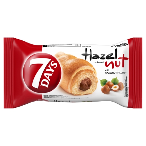7 Days Croissant s lískooříškovou náplní 60g