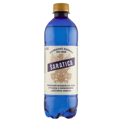 Šaratica Přírodní minerální voda 0,5l