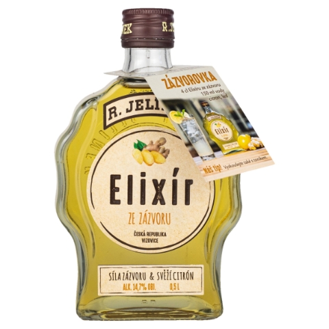 R. JELÍNEK Elixír ze zázvoru 0,5l