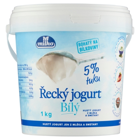 Milko Řecký jogurt bílý 1kg