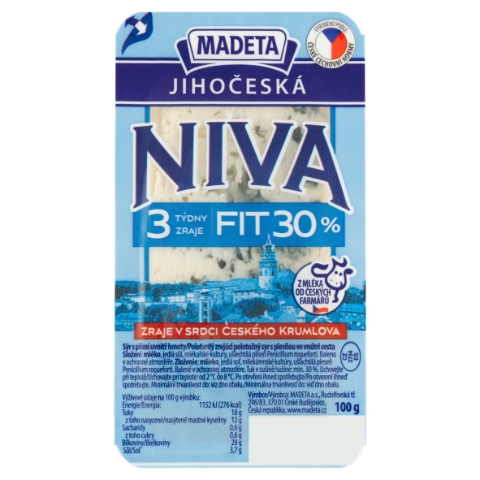Madeta Jihočeská niva fit 30% 100g