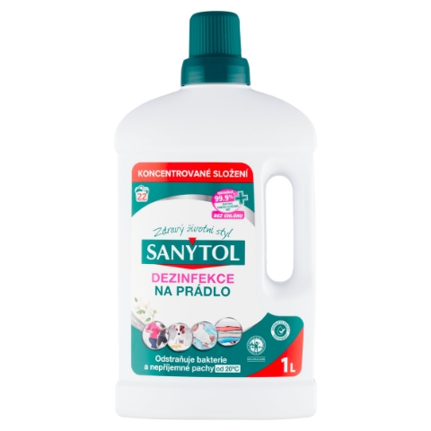 Sanytol Dezinfekce na prádlo s vůní bílých květů 22 praní 1l