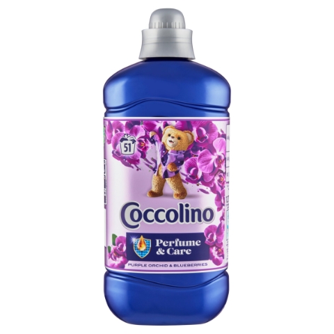 Coccolino Perfume & Care Purple Orchid & Blueberries avivážní přípravek 51 praní 1275ml