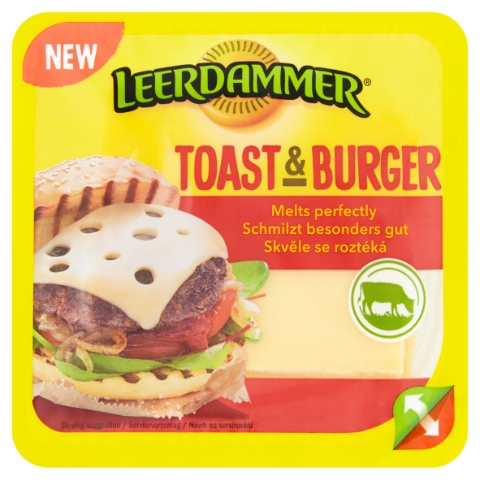 Leerdammer Toast & Burger 6 plátků 125g