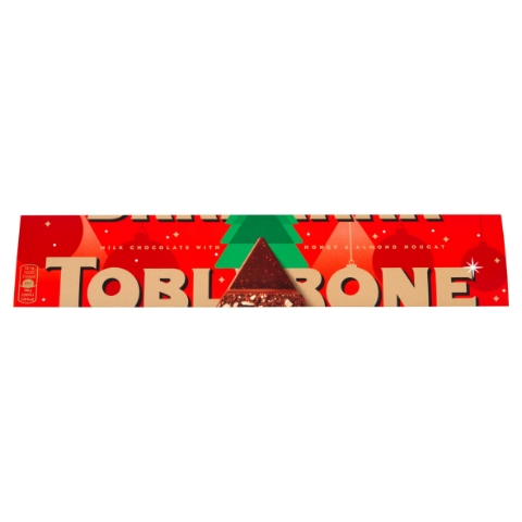 Toblerone Mléčná čokoláda s medovo-mandlovým nugátem 360g