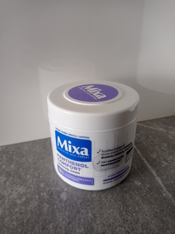 Tělový krém  Mixa Panthenol Comfort, 400 ml