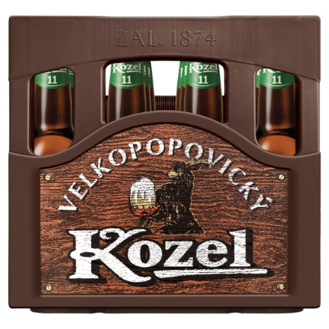 Velkopopovický Kozel 11 pivo ležák světlý 20 x 500ml