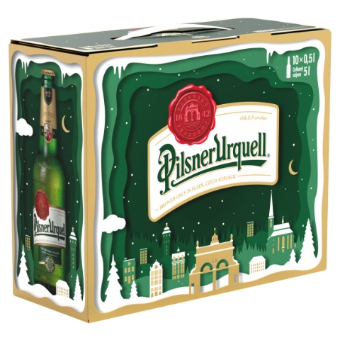 Pilsner Urquell Pivo ležák světlý 10 x 0,5l (5l)