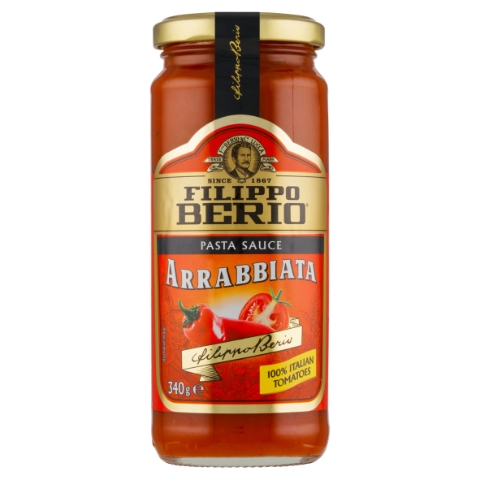 Filippo Berio Rajčatová omáčka arabiata 340g