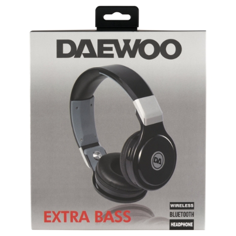 Daewoo Extra Bass Wireless Bluetooth Headphones DIBT1003BK