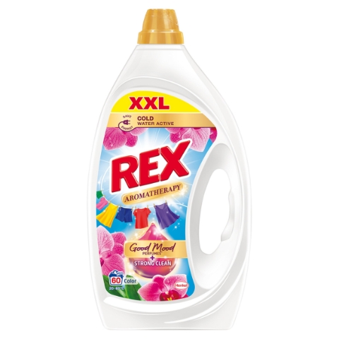 REX Aromatherapy Color přípravek pro praní prádla 60 praní 2,7l