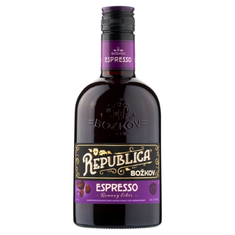 Božkov Republica Espresso rumový likér 0,5l