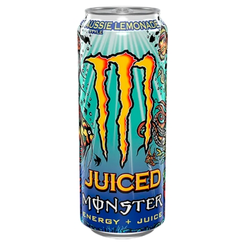 Monster Juiced Aussie Style Lemonade 500ml