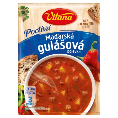 Vitana Poctivá maďarská gulášová polévka 120g