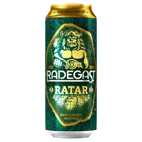 Radegast Ratar pivo ležák světlý 500ml