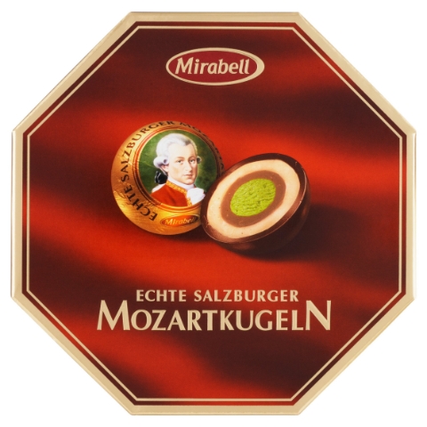 Mirabell Mozartkugeln čokoládové bonbony 100g