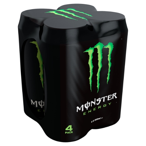 Monster Energy Sycený energetický nápoj 4 x 500ml