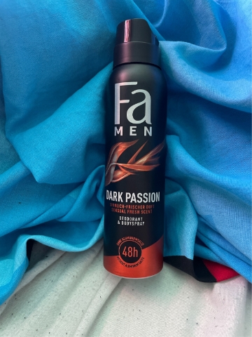 Fa Men Dark Passion Deodorant & Body Spray, 150 ml