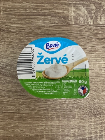 Sýr žervé Boni 80g