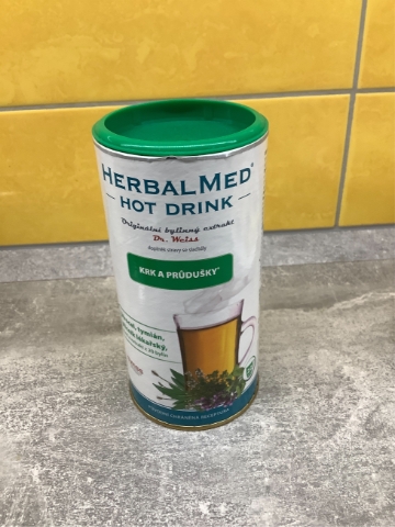 Simply You HerbalMed HotDrink Dr.Weiss při kašli a zahlenění průdušek + C 180 g